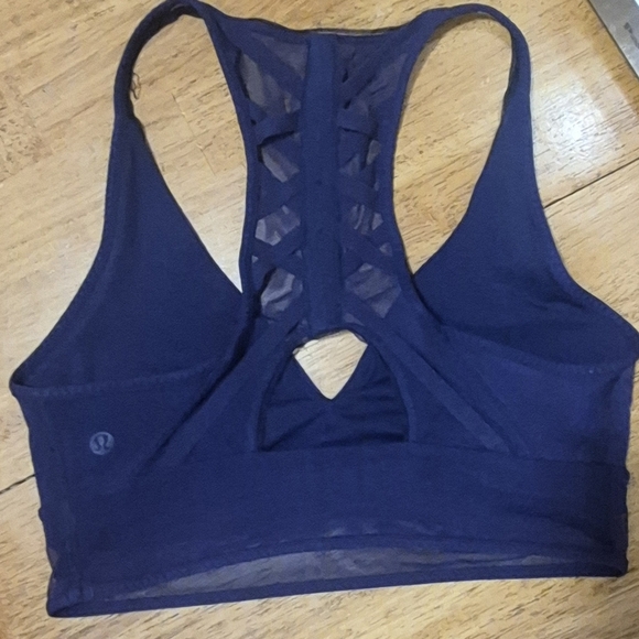 Lululemon Essential Rhythm Bra Emperor Blue - Picture 4 of 6